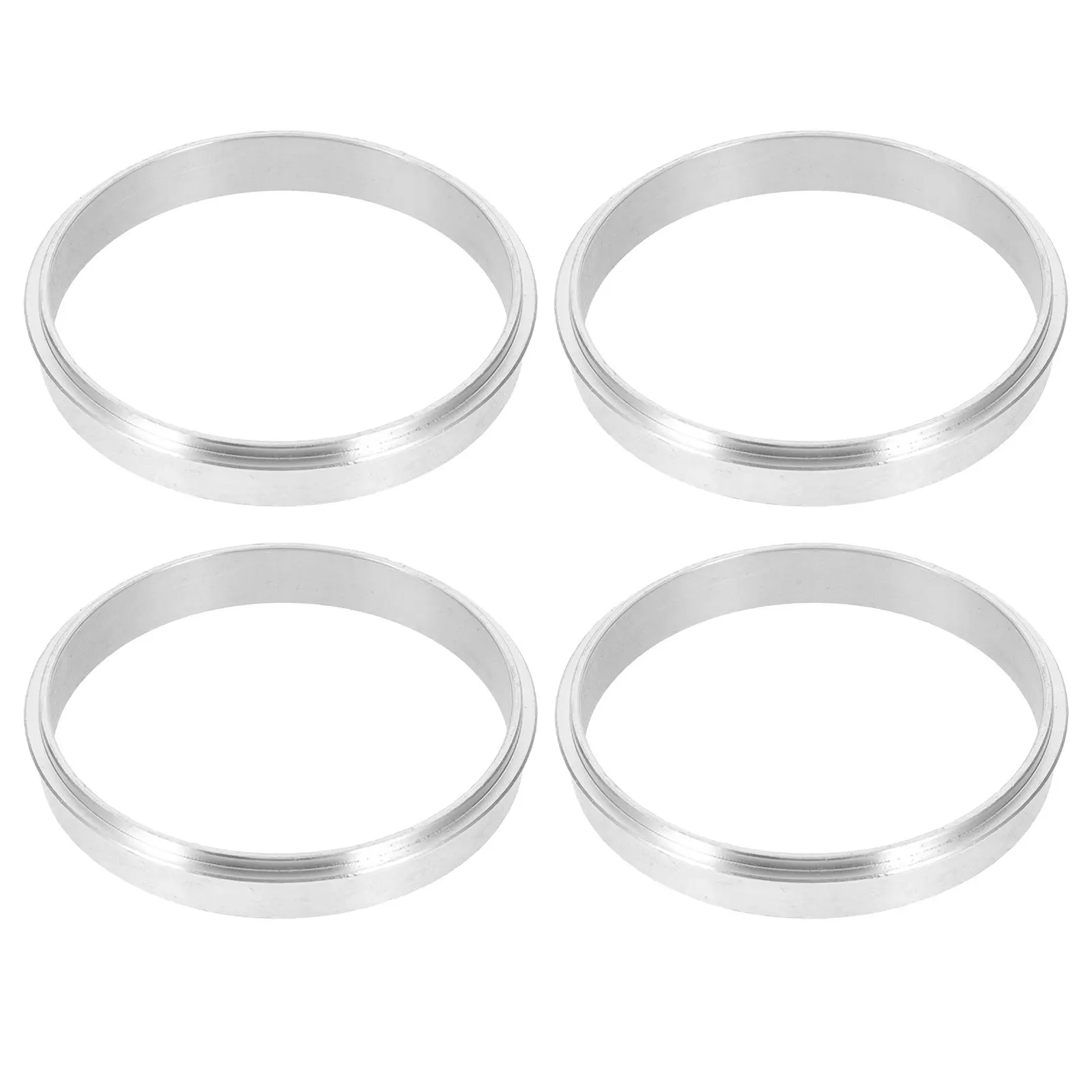 4Pcs Cup Sealer Ring Aluminum Adapter Universal Sealing Machine Replacement Ring for Bubble Tea Milk Tea Beverage Sealing