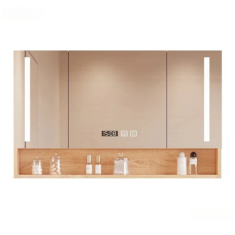 Long - lasting Simple Bathroom Smart Mirror Cabinets Home Furniture Wall-mountedStorage Anti-fog Storage Cabinet