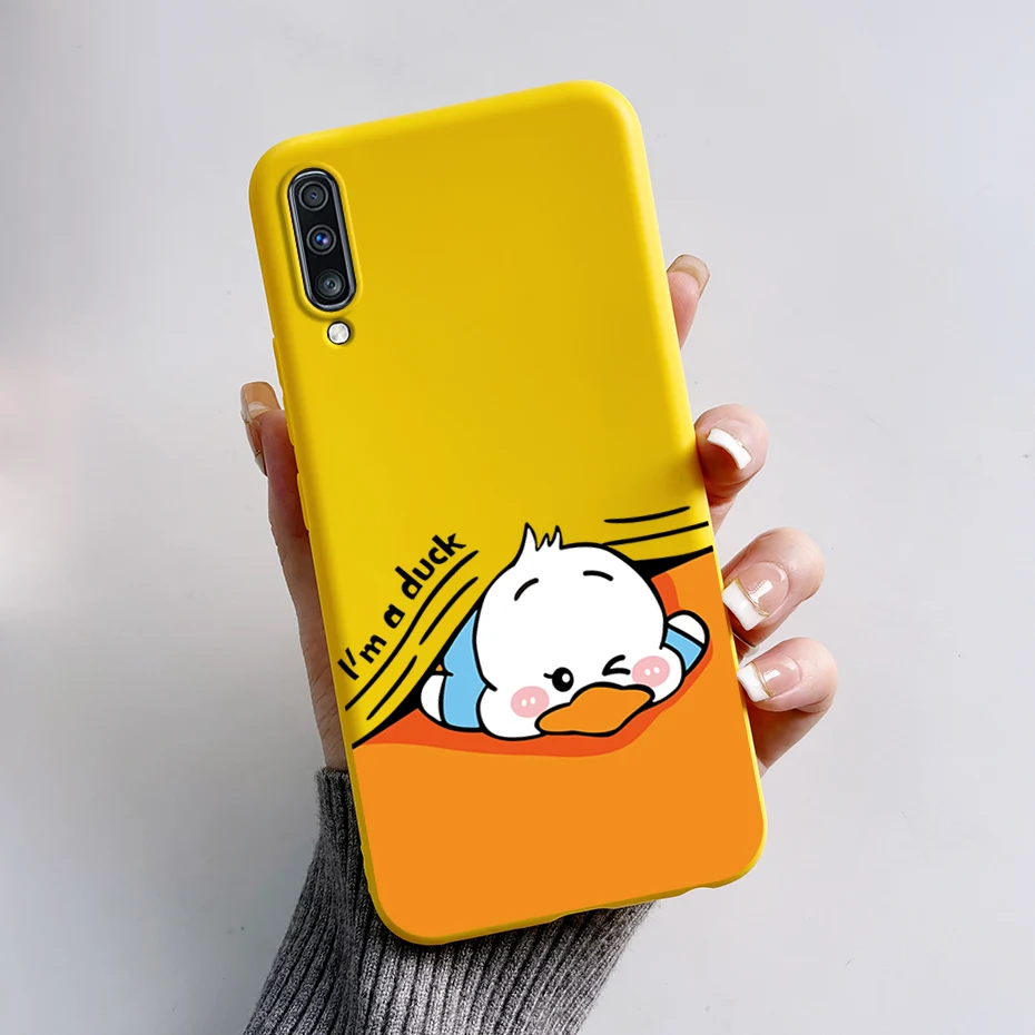 Case For Samsung Galaxy A70 Case Stylish Painted Flower Shockproof TPU Soft Silicone Phone Cover For Samsung A70 A 70 A705F Case