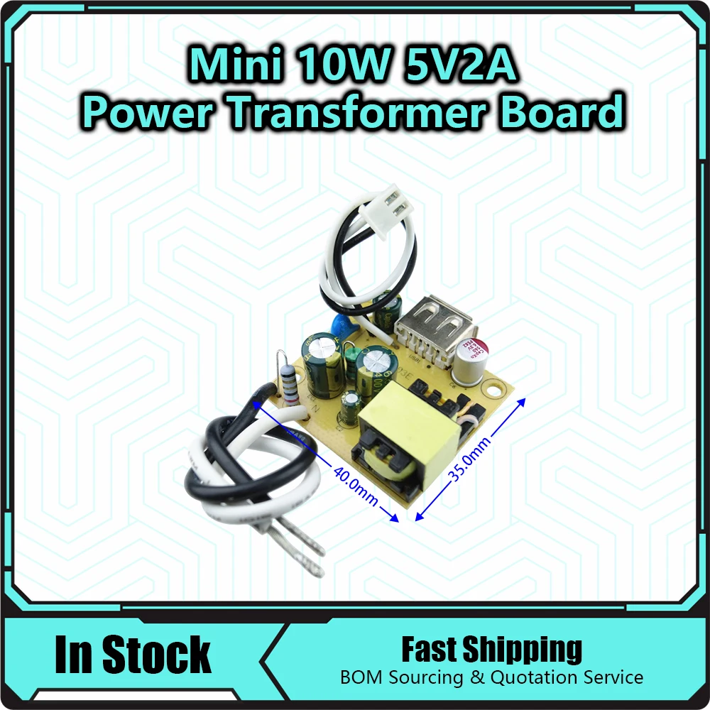 AC to DC Buck Power Supply Module 110-220V to 5V/2A 10W Isolated Step Down DC Module