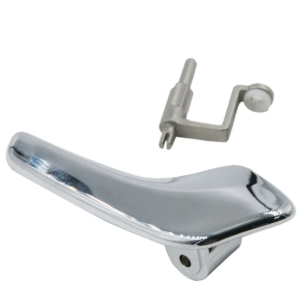 Aluminum Plated Plastic Stainless Interior Door Handle for Opel Corsa D 2006-2014 13297814 13297813 Left Right Doors