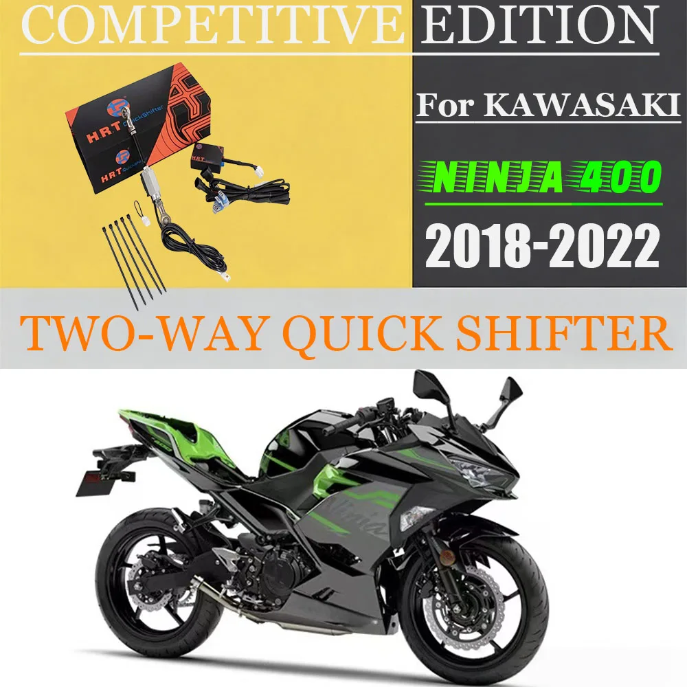 Image of Für Kawasaki Ninja 400 2018-2022 Motorrad QuickShifter QuickShift System Elektrisches Zwei-Wege-Wettbewerbsmodell Quick Shifter