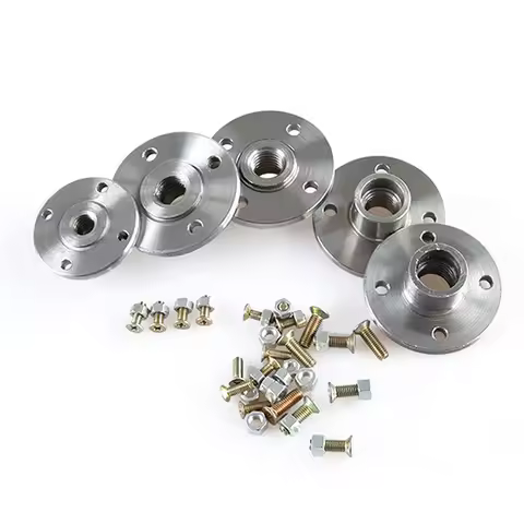 M10/M14/M16 Angle Grinder Flange Tray Cutting Saw Blade Positioning Pressure Plate Electric Grinder Fixing Clamp Accessories Set