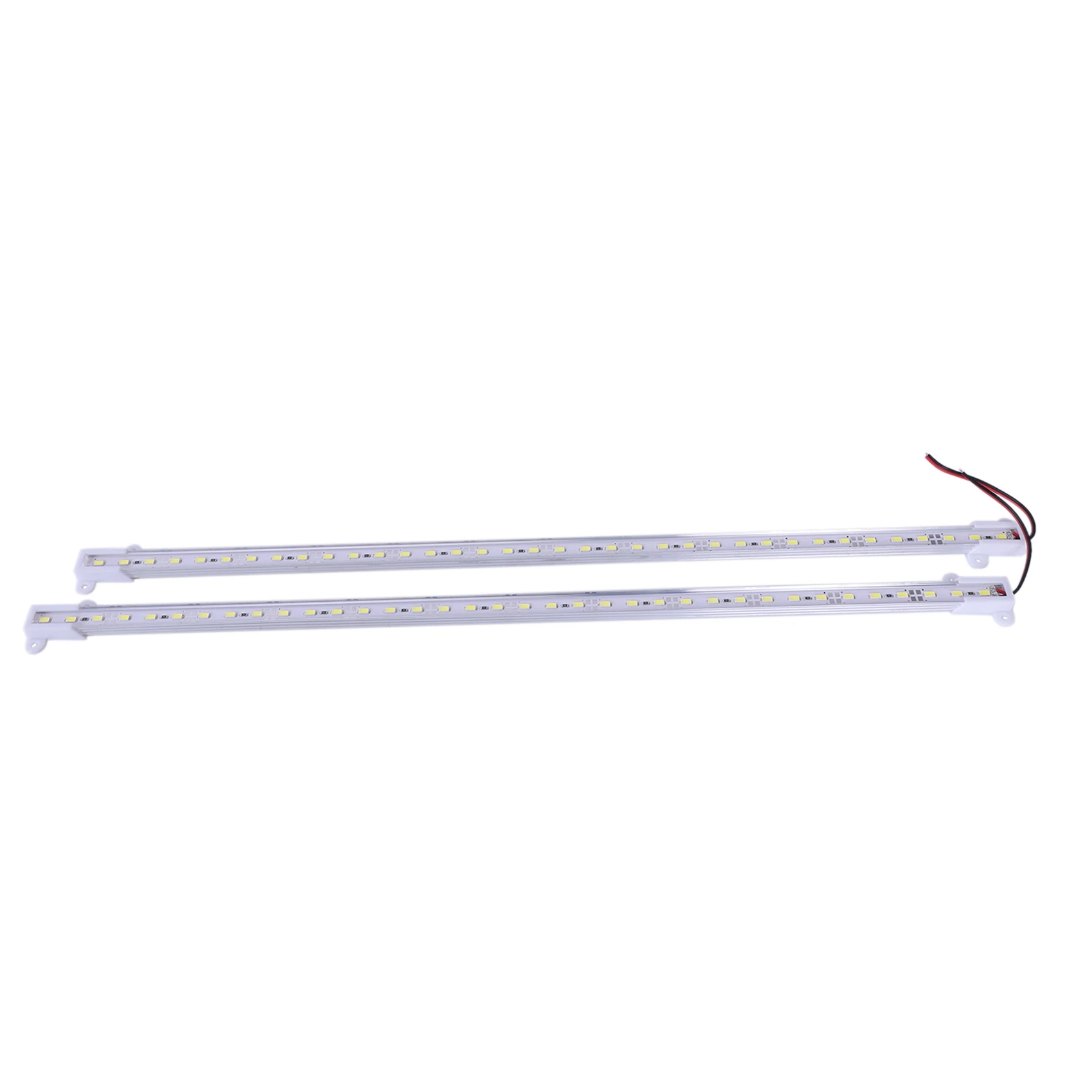 

ABRE-4X 50CM 12V 36 LED 5630 SMD Жесткая светодиодная лента в алюминиевом корпусе с торцевыми заглушками, белая