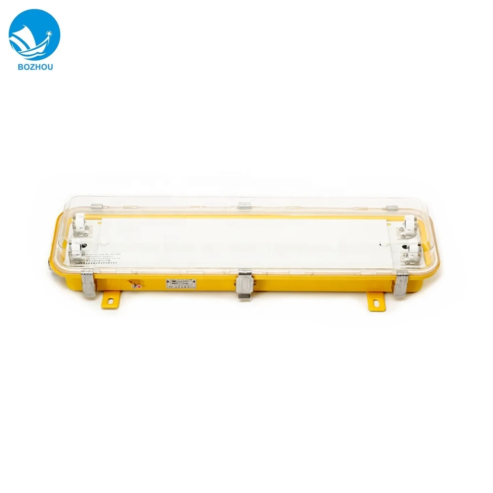 Exd IIC T4 CFY21-2 Bozhou Marine Explosion Proof Fluorescent Pendant Lamp Light Fittings