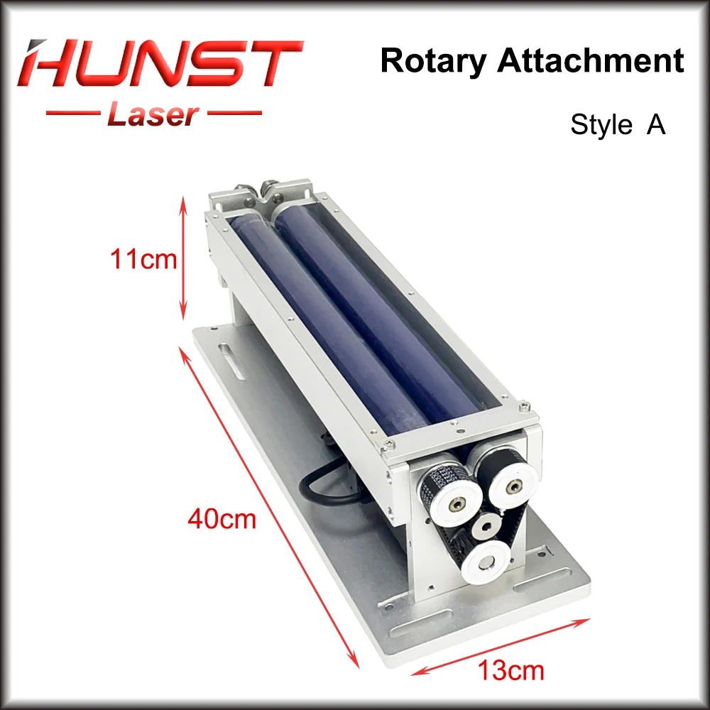 HUNST Rotary Table Rotary Attachment 2 Phase Stepper Motor + Driver for Laser Marking Cylindrical Objects DIY Parts