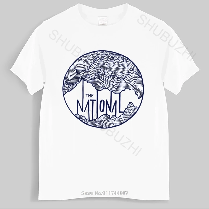 Men Cotton T Shirt The National T - Shirt The National Band Handdrawn Line Art Music Sleep Well Beast Trouble unisex t-shirt