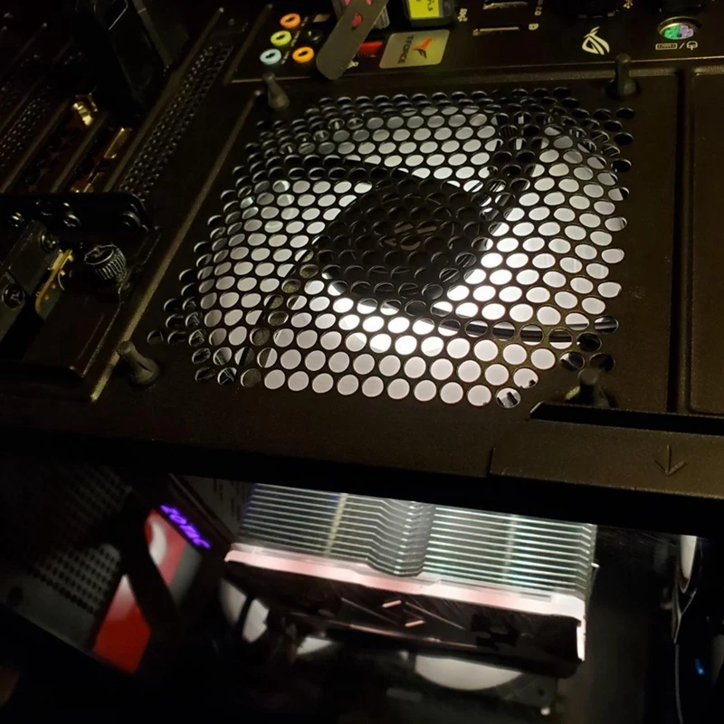 Composants d'ordinateur, boîtier PC, broche de ventilateur, Anti-bruit, vibrations, vis en caoutchouc, Absorption des chocs, 50 pièces