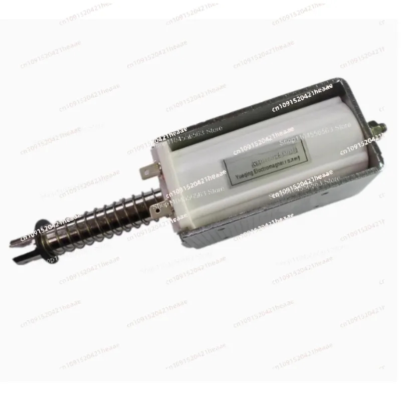 

Suitable for Electroimán push-pull carrera larga 60mm succión de empuje grande 15 kg micro AC DC 24V 220V