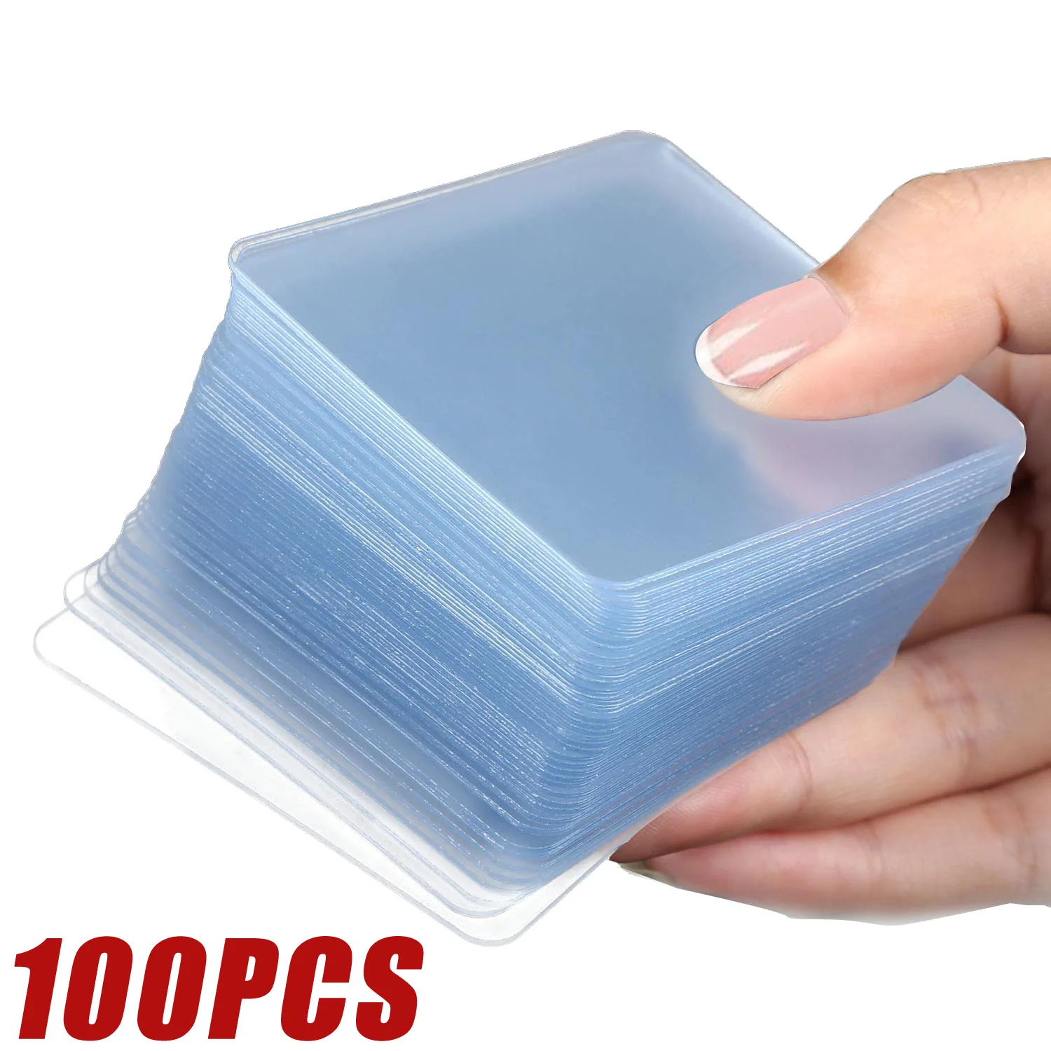 

100/20pcs Reusable Double Sided Adhesive Tape Multifunctional Waterproof Transparent Pvc Nano Tapes Office Home Supply