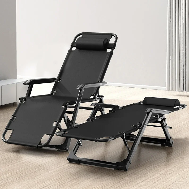 Installation-free Outdoor Folding Adjustable Gravity Leisure Bed Outdoor Beach Terrace Garden Folding Chair