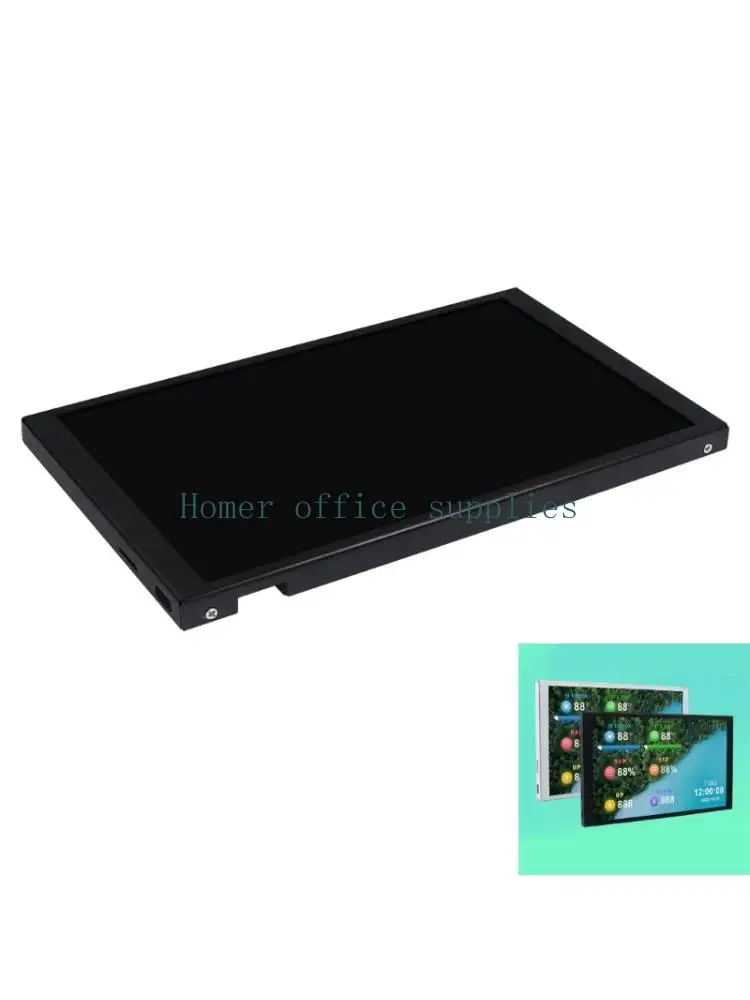 

K43B 8inch IPSs Secondary Screen Aluminum Housing USB Type C Interfaces Standalone Media Playbacks Visual Layout Editor