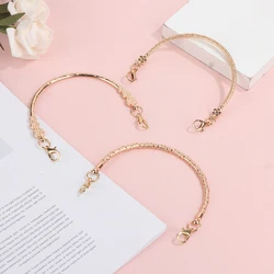 Metal Bag Frame For Purse Handbag Handles Clutch Bag Accessories DIY Purse Clasp Round Metal Bag Handles