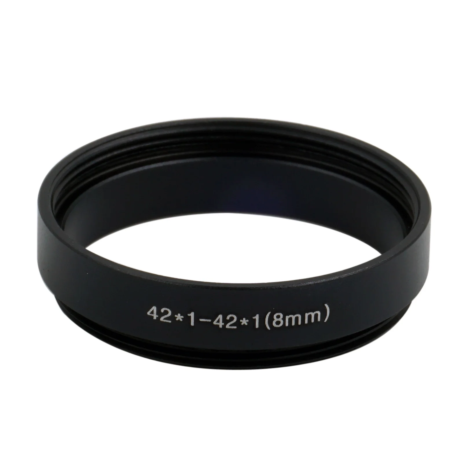 Aluminum M42-M42 42mm x 1mm Screw Mount Extend Tube ring Adapter