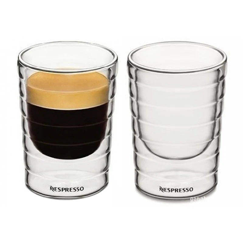 Handmade Double Wall Glass Cup Transparent Coffee Milk Mug Tequila Beer Wine Cocktail Thermal Glass Travel Drin85ml  150ml 350ml