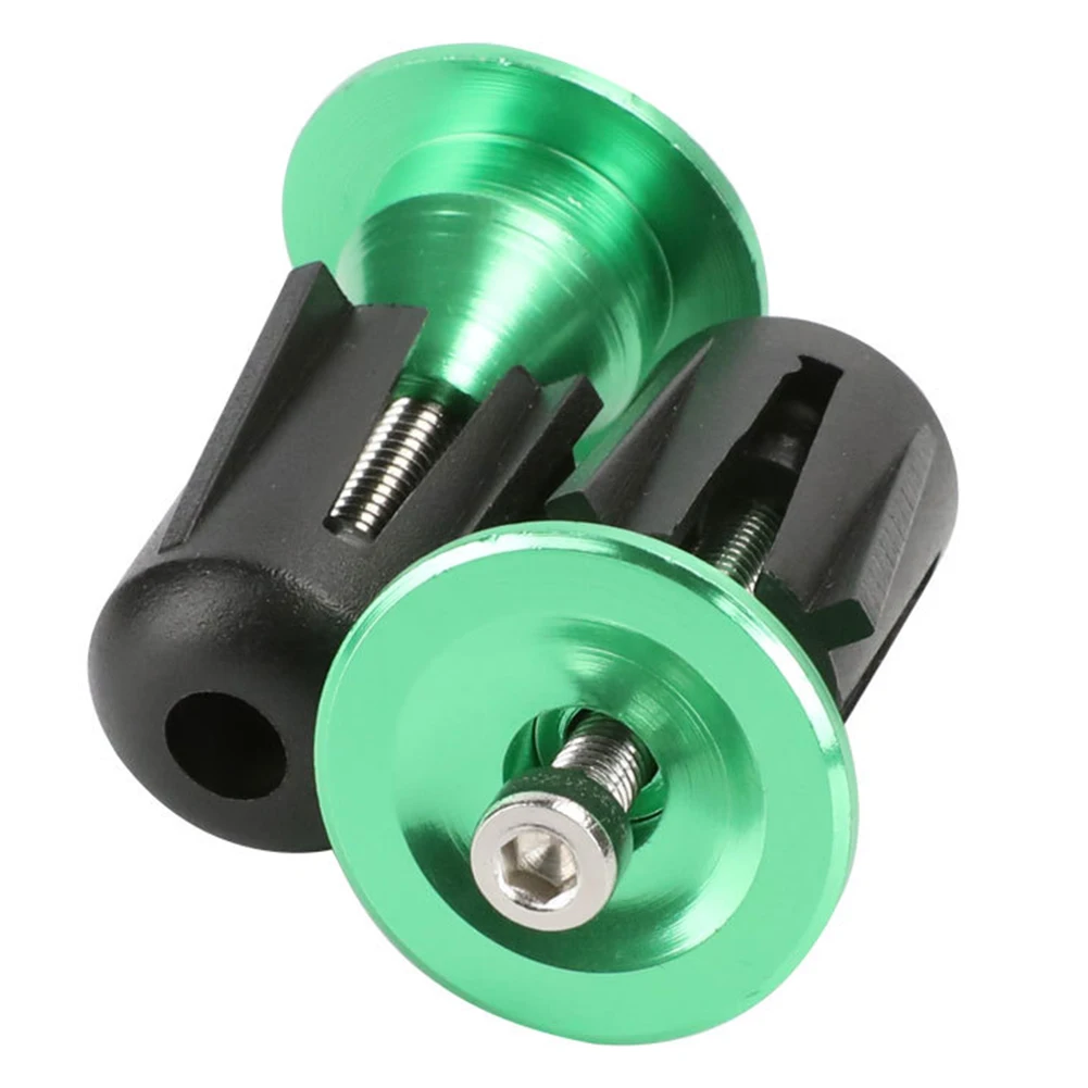 Bicycle Bar End Plug Aluminum Alloy Expansion Handle Cover Blocked Bicycle Handlebar Plug Cycling Accessories