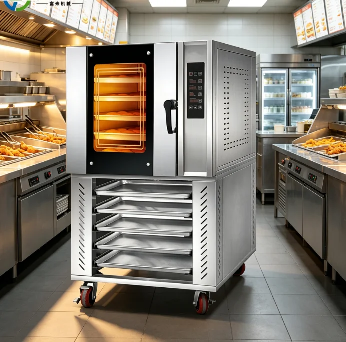 60L Commercial Convection Oven Hot Air Kitchen Baking Machine Convection Oven