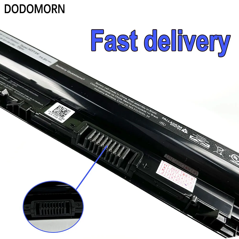 DODOMORN New M5Y1K Battery For Dell Inspiron 15 3000 Series 15-3551/3552/3567 15 5000 Series 5551/5552/5555/5558/5559 In Stock