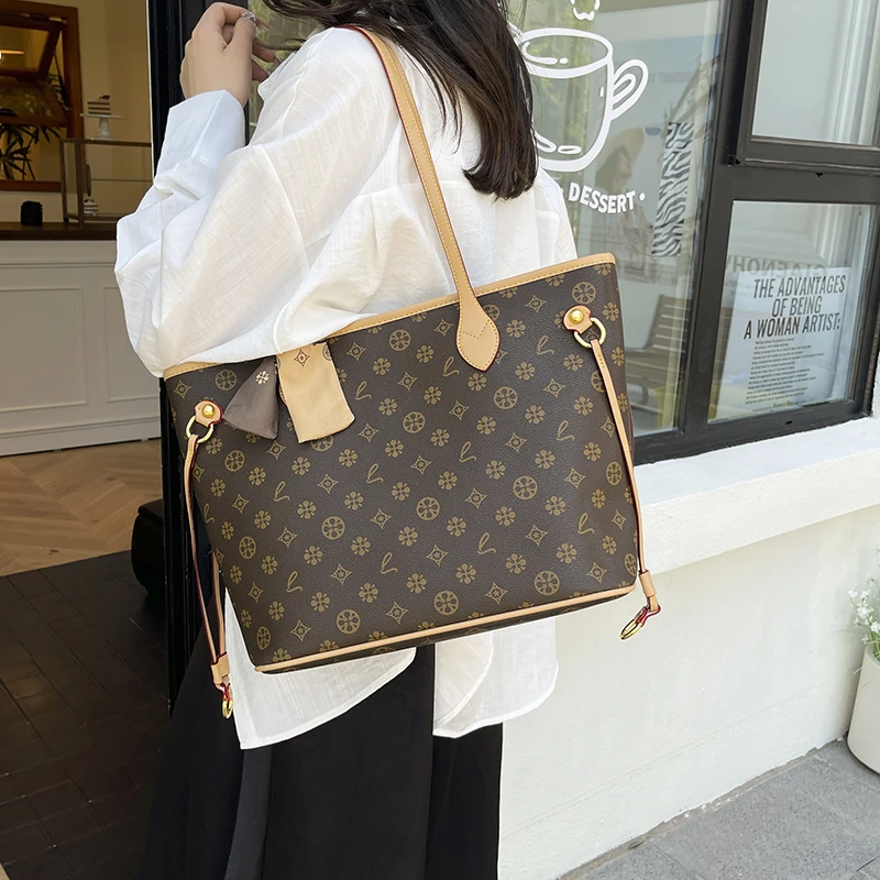 

Роскошная высококачественная сумка через плечо с опцией клатчи — минималистичный дизайн с буквенным логотипом, модно на каждый день