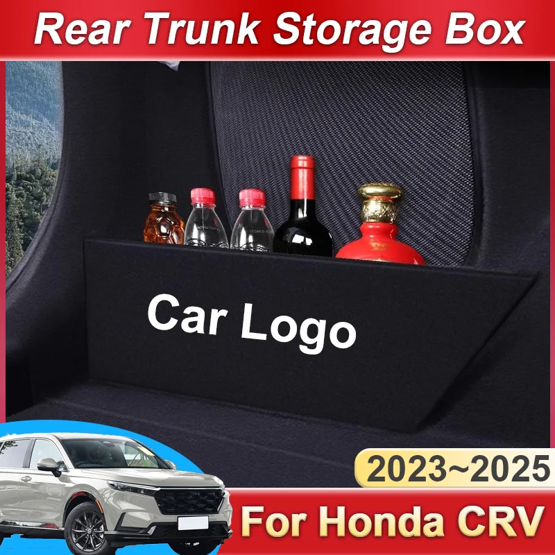 

For Honda CRV Breeze RS 2023~2025 2024 Car Trunk Both Side Partition Trunk Organizer Trunk Interior Storage Box Auto Accessories