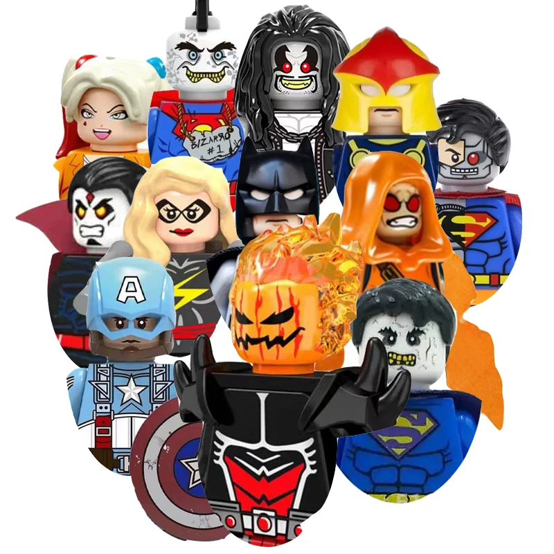 Серия Marvel Hero, черная летучая мышь, король атомный человек, магнето, колокольчик смерти, имитация мастер-паука, уродливая девушка, сращивающая игрушка в подарок