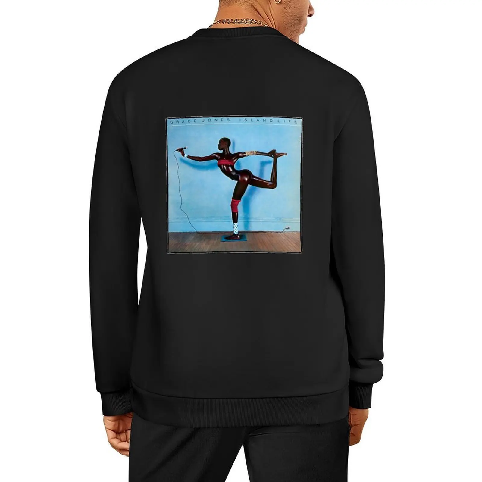 

grace jones Pullover blouse clothes for men anime clothes mens designer clothes aesthetic sweatshirts