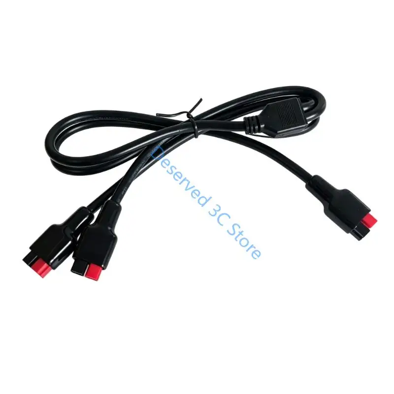 Y Branch Split Cable with 1 to 2 Layout for Battery Pack Charging R9CB