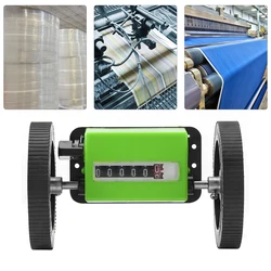 Mechanic meter counter meter counter meter counter mechanical Mechanical Length Counter Meter Counter Rolling Wheel Green