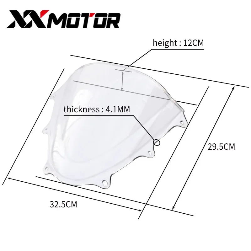 Windshield Windscreen shroud Fairing For Suzuki GSXR600 GSXR750 K11 2011 2012 2013 2014 2015 GSX 600 750 R 11 12 13 14 15