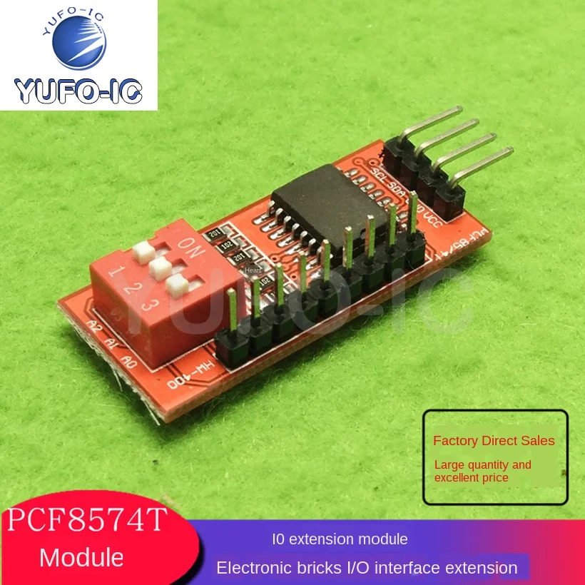 Free Ship 1PCS I/O Expansion Module Pcf8574t Module Electronic Bricks I/O Interface