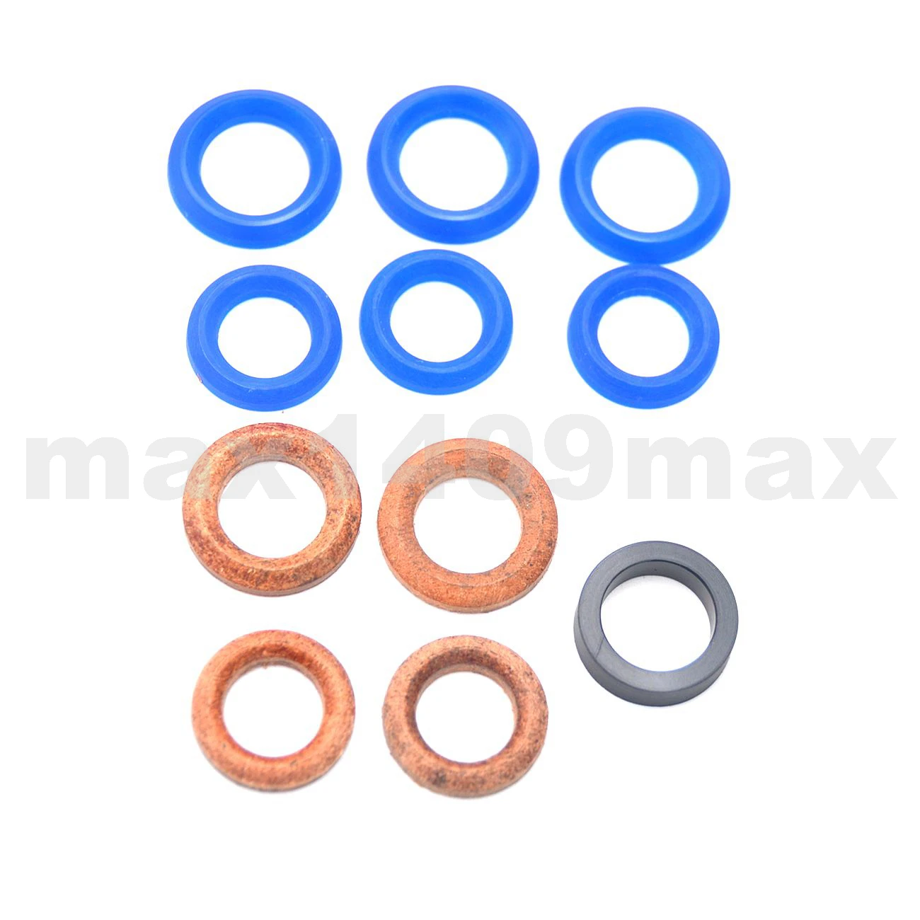 11Pcs Airless Spray Seal Ring Repair Set 244194 For Spraying Machine Blue&Black