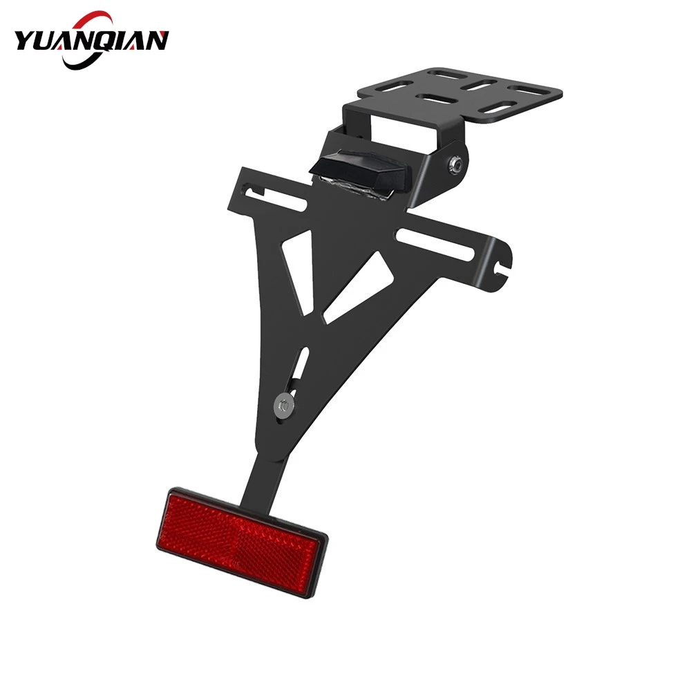 Adjustable License Number Plate Frame Holder For Yamaha Yzf R1 R3 R6 R15 R25 Fz6 Mt-07 Honda CBR1000R Registration Bracket