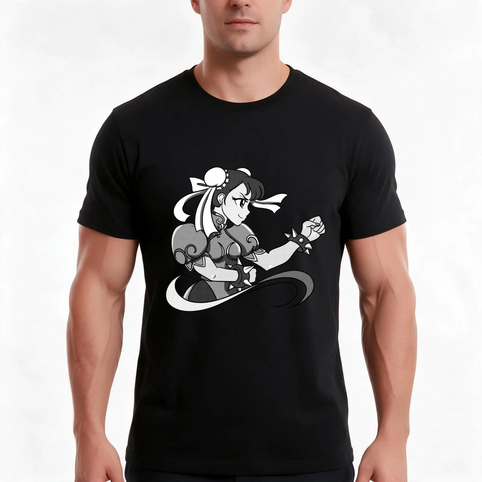 THE STRONGEST WOMAN IN THE WORLD T-Shirt, Summer Casual Cotton Tee, Oversized Streetwear Tops, Vintage Graphic Print