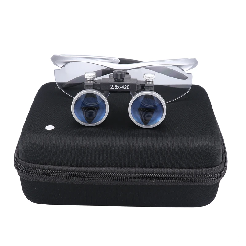 

Dental Loupes Binocular Magnifier 2.5X 3.5X Dentistry 320-420mm Magnifying Glasses Surgery Surgical Lupa for Medical Operation