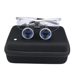 Dental Loupes Binocular Magnifier 2.5X 3.5X Dentistry 320-420mm Magnifying Glasses Surgery Surgical Lupa for Medical Operation