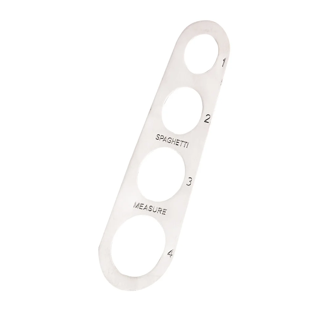 

Noodle Measuring Ruler Pasta Tool Stainless Steel Spaghetti Measure Portion Measurer