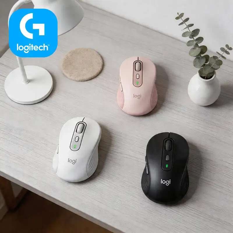 

Беспроводная эргономичная мышь Logitech M650/M650L — двойное подключение, регулировка DPI от 400 до 4000, на 90% более тихая работа, радиус действия 10 м