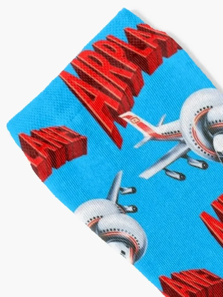 Airplane! Movie Socks cycling with print Woman Socks Men's