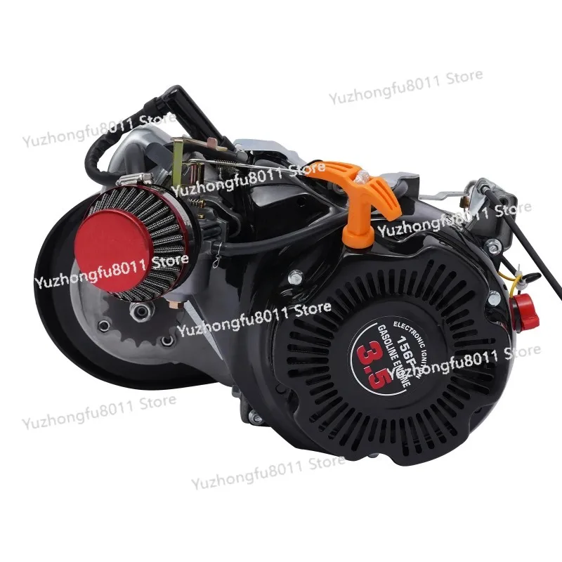 100CC Motorized Bicycle Kit Bike Engine Set Single Cylinder 4-Stroke Air-cooling System Gas Petrol Motorized Engine 3HP 2KW