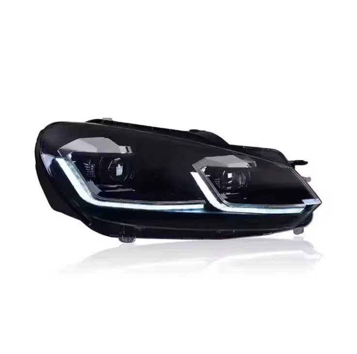 

Car Upgrade Full LED Headlamp Front Lamps Headlight Plug And Play For VW Golf 6 2013-2017 Head Lamp
