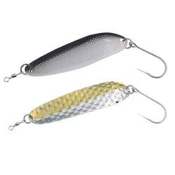 Fishing spoon Metal Jig Copper Spoon Fishing Lure 32g Artificial Bait Hard Slow Jigging Longcast Sea Tackle