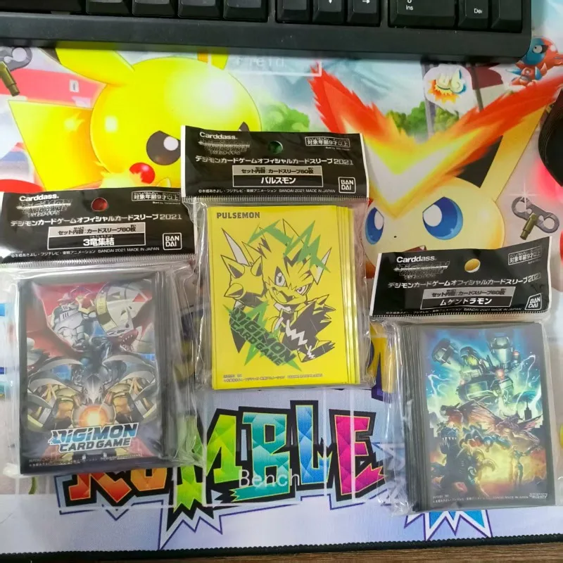 

New Digimon Adventure Card Holder Pulsemon Devidramon Anime Peripheral Fashion Creativity Small Card Holder 60 Sheets Gifts