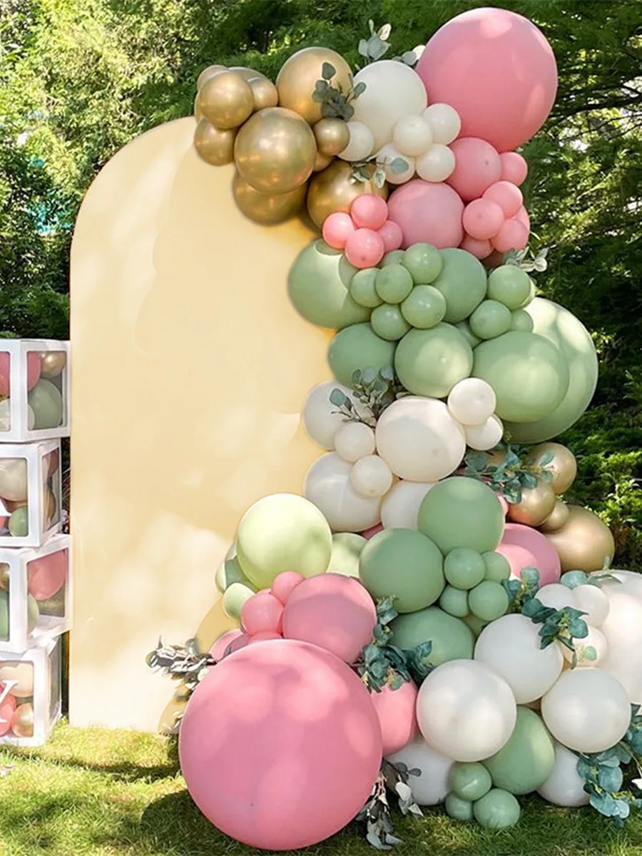 

Milksilk KT Board Cover Elastic Archway Fabric Cover Birthday Par Baund Semi-Circular Protection Cloth Dust Cover