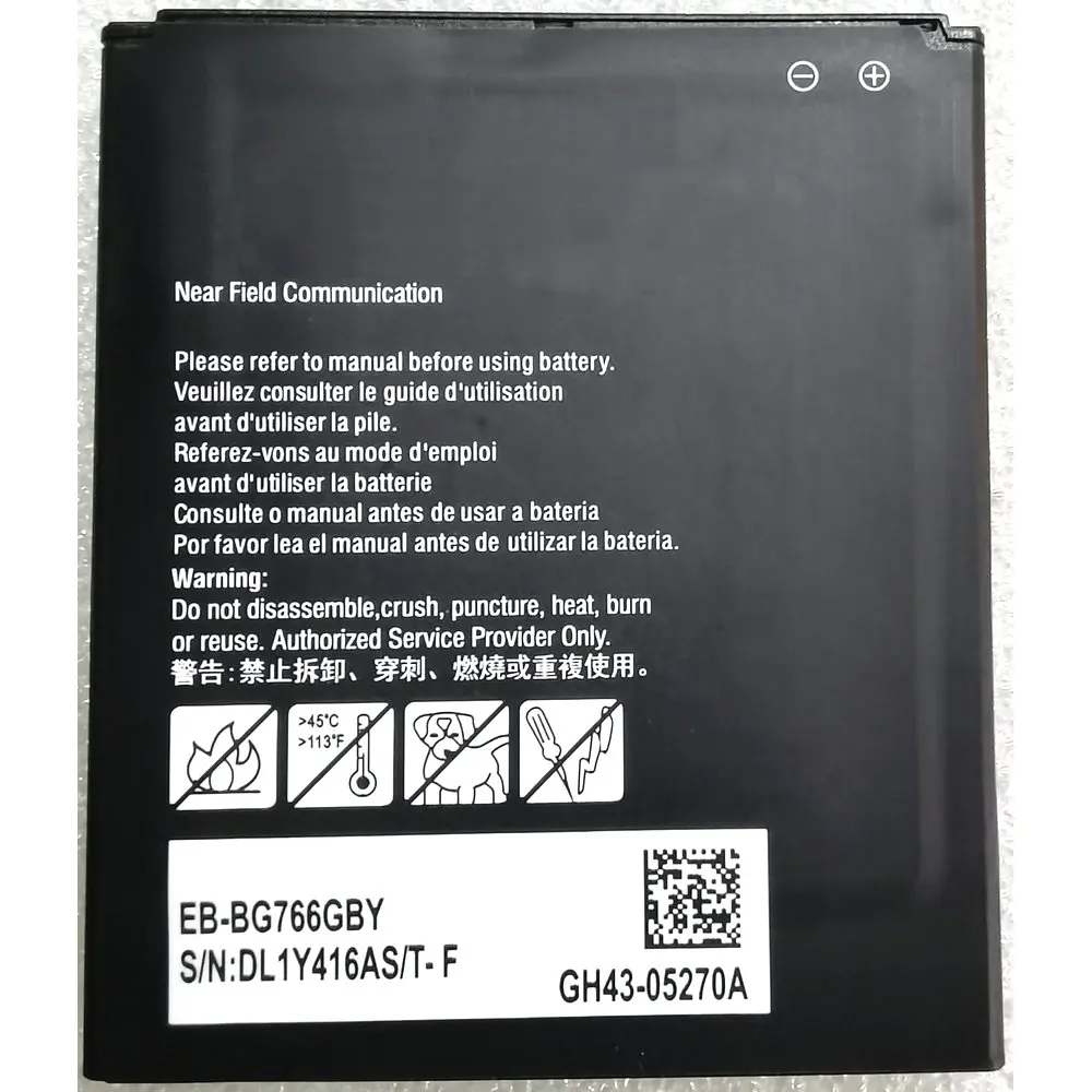 

3.88V EB-BG766GBY Rechargeable Battery For Samsung Galaxy Xcover 7 Pro Xcover 7 With NFC