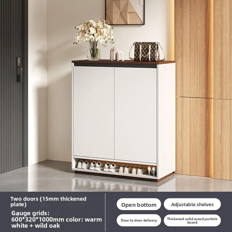 Multi-functional Shoe cabinet Multifunctional shoe rack Small apartment household storage cabinet sturdy and durable