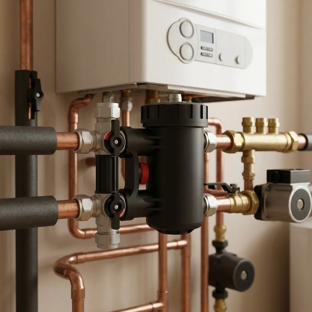 Magnetic Wall Hung Boiler Filter Essential Pre Filter For Efficient Heating Suitable For Underfloor Heating Easy Installation