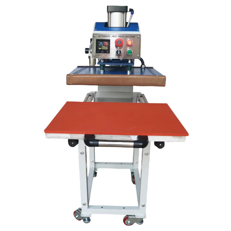 

Custom Size Single Station Pneumatic Heat Press T Shirt Pillow Bag Flat Heat Transfer Heat Press Machine