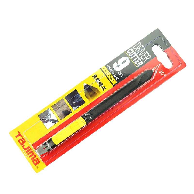 Imagem -06 - Tajima-art Knife With Matching Spare Blade Porta-ferramentas de A-tipo Utility Lb39h Lc320b 390b mm 30 ° Driver Cutter Aço Inoxidável