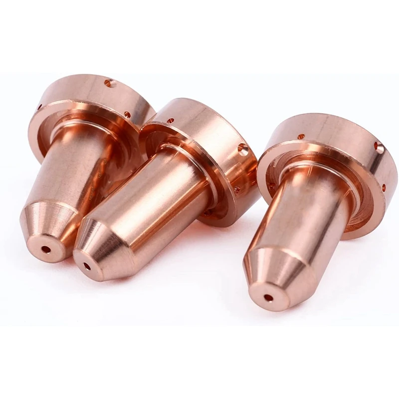 10Pcs 9-8215 Electrode And 10Pcs 9-8209 Plasma Cutter Nozzle Tips And 5Pcs 9-8235 Plasma Cutter Drag Shield Cup