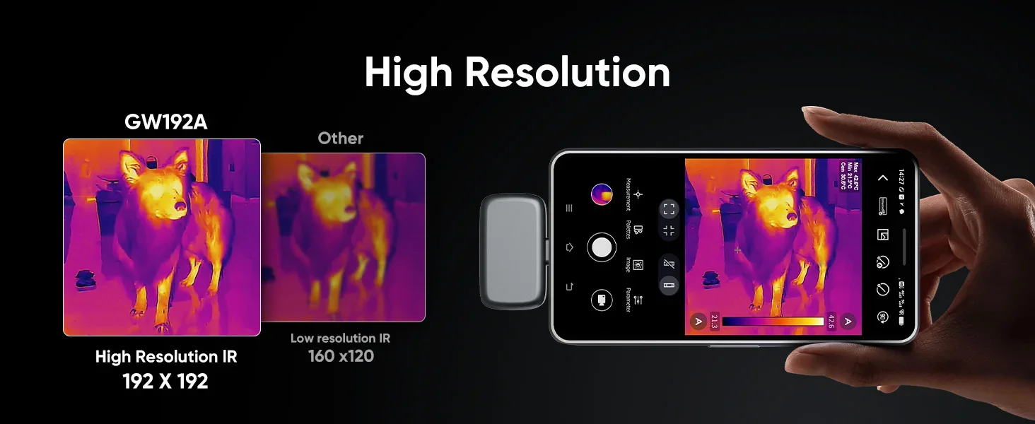GOYOJO GW192A Thermal Imaging Camera For Android &IPhone Infrared